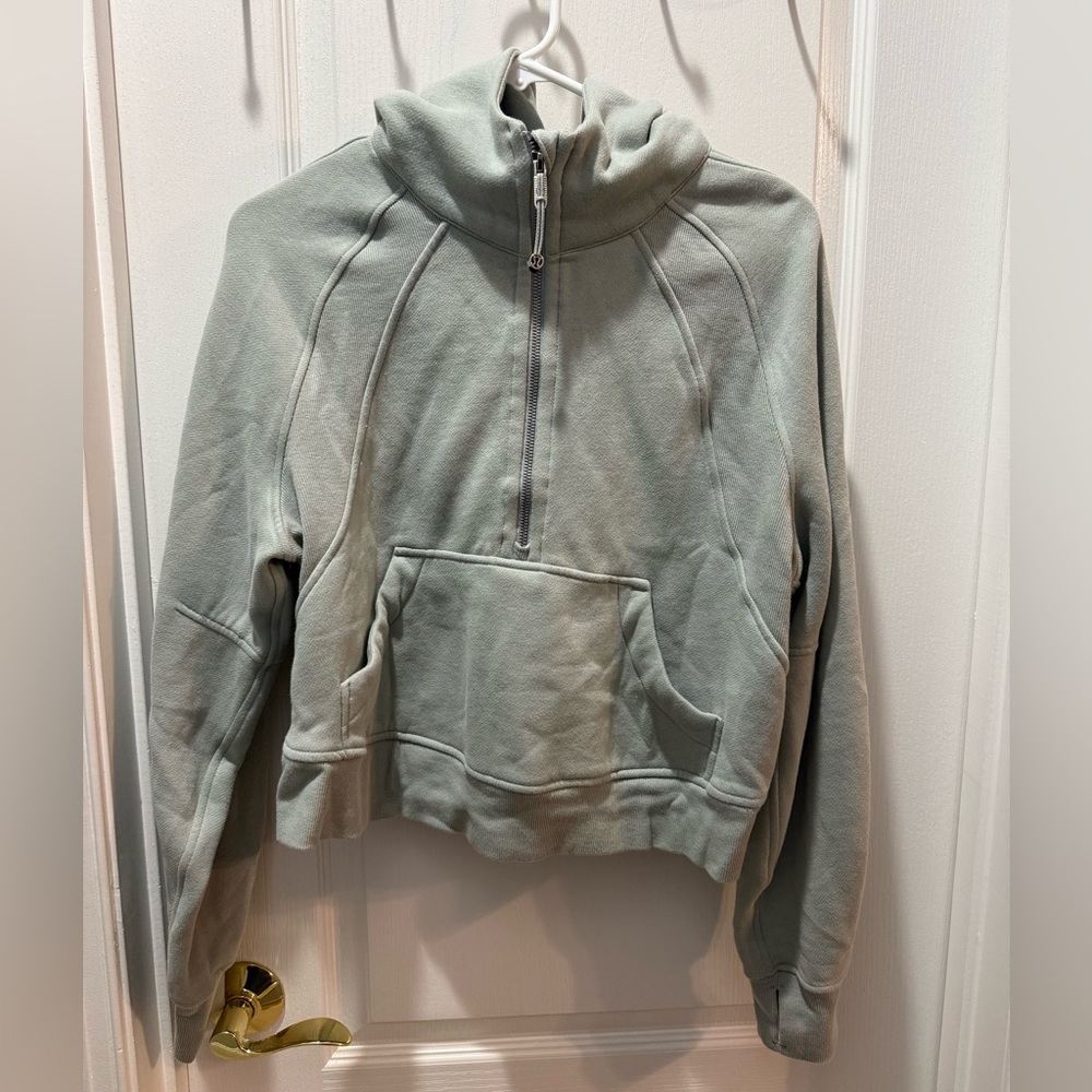Scuba Oversized Half-Zip Hoodie